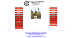 Desktop Screenshot of ci.pottsville.pa.us